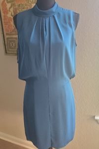 NWT REISS DEEP ATLANTIC BLUE HALTER SHIFT DRESS